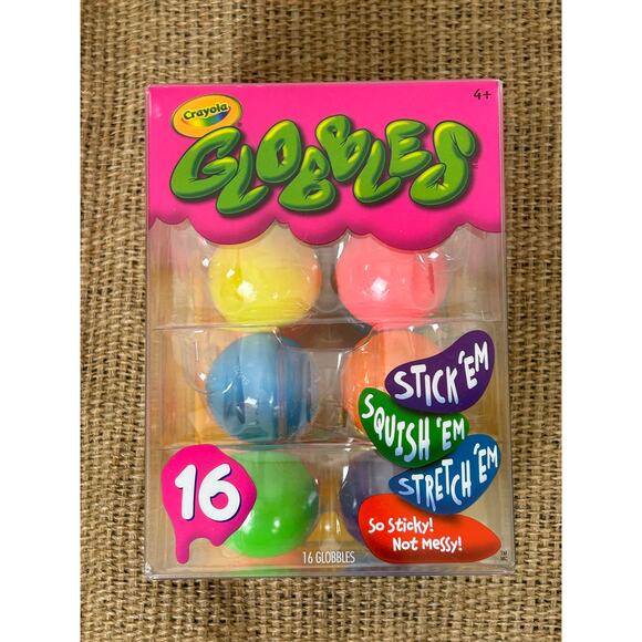Crayola Globbles 16-Pack - NIB - Stress Relief & Fun Play - Picture 1 of 4